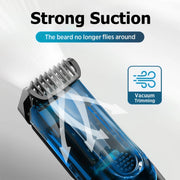 Cshidworld Mens Electric Stubble Trimmer with LED Display, 20