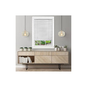 Achim LUG235WH04 35 in. W x 64 in. L GII Luna White Cordless Venetian Blind