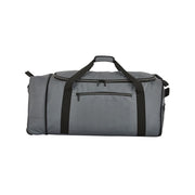 Protege Navigation 32-Inch Collapsible Rolling Duffel Bag, Gray, Polyester, Wheeled Travel Bag, WM-96132-012