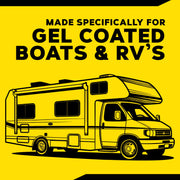 Meguiar's Boat/RV Polish and Gloss Enhancer, 16 oz Liquid, High Gloss, 39835