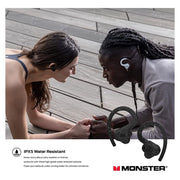 Monster 2MNTW0395R0L2 DNA Fit ANC True Wireless Bluetooth Earbuds, Black