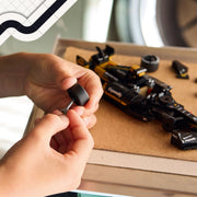 LEGO Speed Champions APXGP Team Race Car Building Toy with 2 Minifigures, Black and Gold, 268 Pieces, 77252