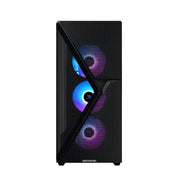 iBUYPOWER SMA9N57T01 Slate Mesh Gaming PC Ryzen 9 9900X 4.4GHz NVIDIA GeForce RTX 5070Ti 16GB 32GB RAM 2TB SSD Win 11 Home Black