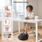 RENPHO P-WMF01 Foot Massager with Heat, Shiatsu Deep Kneading Massage, Soothing Warmth up to 140F, Gray