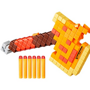 Minecraft HSF8953 Nerf Firebrand Axe Blaster