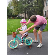 Joystar Vintage 16-In Kids Green Bike with Basket & Training Wheels - Sturdy Design
