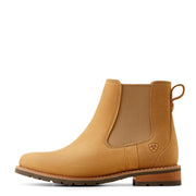 Ariat Wexford Chelsea Women's Boots, Full-Grain Leather, Natural Tan, 1 Inch Heel, Medium 6.5, 10050963
