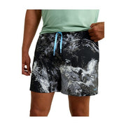 Huk Pursuit Volley Shorts for Men, Quick-Dry, UPF 30+ Sun Protection, Mossy Oak Stormwater Midnight, Large, H2000242