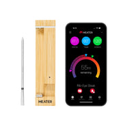 MEATER Pro Wireless Meat Thermometer, Smart Temp Multisensor, Stainless Steel and Bamboo, 1000F Max, Bluetooth 5.2 Long Range