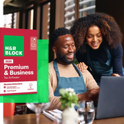 H&R Block Premium & Business Tax Software PC 2024