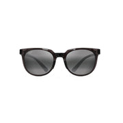 Maui Jim Wailua Polarized Rectangle Sunglasses, Translucent Grey Frame, Neutral Grey Lenses, Small Fit, 454