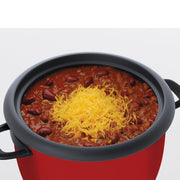 Aroma 14 Cup Non-Stick Programmable Pot Style Red Rice Cooker, 4 Piece