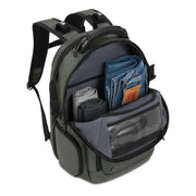 SWISSGEAR Stride ScanSmart Laptop Backpack, Padded Compartment for Laptops up to 17 in, Multiple Organizer Pockets, Olive Green, 18 x 13.25 x 7.5 in, 2.5 lb, 1073676416W