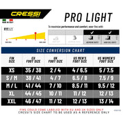 Cressi BG175042 Pro Light Fins, M/L