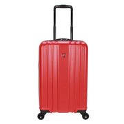 Moda Hard Side 3 Piece Luggage Set, Durable ABS Material, Multi-Level Locking Telescopic Handles, Smooth 4-Wheel Spinners, Coral, 28-Inch, 24-Inch, 20-Inch MD31014526853CL