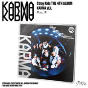 Stray Kids KARMA Karma Ver. CD Album, Limited Edition Collectibles, Bilingual Korean and English Tracks, High-Quality Audio