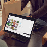 Square Incorporated Register 2nd Generation POS Terminal, Dual Touchscreens, Built-In Software, IP54 Durable, Graphite