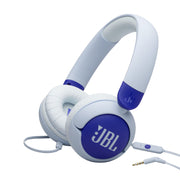 JBL Junior 320 Wired Kids On-Ear Headphones with Built-In Microphone, Safe Sound Under 85dB, Foldable Design, Purple