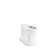Kohler K-4144-0 Corbelle 16.5 in. Skirted Elongated Toilet Bowl Only in White