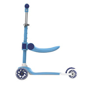 GOTRAX BoblooPro Kids Kick Scooter with LED Light-Up Wheels, Adjustable Handlebars, Foldable Removable Seat, Pink