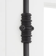 Signature Hardware Aldemer Cremone Security Bolt, Solid Brass, Matte Black, 108 Inch