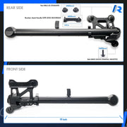 ZGRAO Auxiliary Tailgate Step Handle, Cold-Rolled Steel, Polyester Powder Coated, Black, Compatible with Chevy Silverado 1500 2500 HD 3500 HD and GMC Sierra 1500 2500 HD 2019-2026, 85116689