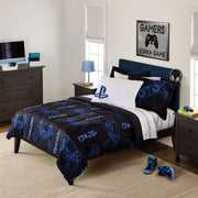 Jay Franco Licensed Kids Bed-in-a-Bag, 5 or 7-Piece Sets, Size: Full, PlayStation
