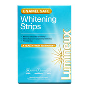 Lumineux Enamel Safe Teeth Whitening Strips, Peroxide-Free, Dentist Formulated, 7 Treatments, Comfortable Fit