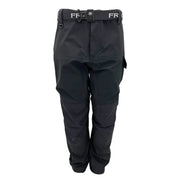 Frogg Toggs FTX Armor Men's Rain Pants, Slim Athletic Fit, 15k/10k Waterproof Breathable Fabric, Adjustable Waist, Splash-Resistant Zippers, Black, Medium, 1FA811-000-MD