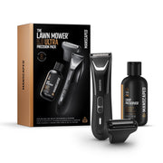 Manscaped Lawn Mower 5.0 Ultra Precision Pack, Men's Groin Shaver and Body Hair Trimmer, Cordless Waterproof, SkinSafe Blades, Adjustable Guards, with Crop Preserver Groin Deodorant