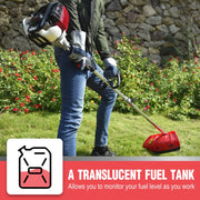 DOBEST PS4531A PowerSmart 4-Cycle 31cc 15lb Straight Shaft Gas String Trimmer