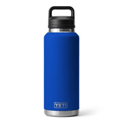 YETI Rambler 46 oz Sports Water Bottle, Double-Wall Vacuum Insulated, Leakproof Chug Cap, Stainless Steel, Royal Blue, 21071507132