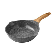The Pioneer Woman PWS442769314396 Prairie Signature Cast Aluminum 8-Inch Fry Pan, Charcoal Speckle
