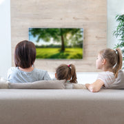 Onn Outdoor TV Antenna with Pole, 85-Mile Reception Range, Multidirectional, Ultra-HD Full HD HD Ready, 25 ft Cable