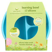 Green Sprouts 232651 Learning Bowl, Blue