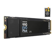 Samsung 990 EVO Plus 2TB PCIe Gen 4x4 and Gen 5x2 M.2 2280 Internal SSD, Black