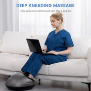 Breo iFoot Foot Massager with Heat Easing Stress for Hiking Tennis Golf Fits feet up to Men Size 12
