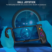 Beboncool MC100 Wireless Gamepad Controller with Hall Effect Joysticks, Bluetooth, Dual Vibration, RGB Lighting