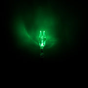 DoubleTake Archery Halo Nock Micro Lighted Nocks for .165-.166 ID Arrows, Green, 3-Pack, HN-1513