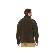 Carhartt Men's Loose Fit Fleece Pullover, Quarter-Zip, Reinforced Zippered Pockets, Tarmac, X-Large, 106443-217