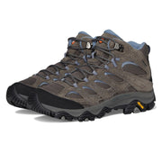 Merrell Moab 3 Mid Waterproof Hiking Boots, Women's, Granite Grey, Size 9.5, J500162Z