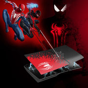 NOWSKINS PS5 Slim Disc Edition - HYCARUS Superhero Spider - Man 2 Edition PS5 Slim Cover Plates Disc Edition for PS5 Slim Console, Premium PS5 Slim Plates Faceplate Shell Covers for Playstation 5 Accessories