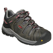 KEEN Utility Flint II Sport Carbon-Fiber Toe Work Shoes for Ladies - Magnet/Rose - 8M