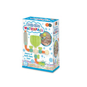 Buddy & Barney Bath Time Waterfall, 16-Piece Interactive Water Play Set with Pipes, Valves, and Spinning Wheel for Toddlers 18 Months and Up, BB187