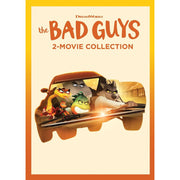 SDS The Bad Guys 2-Movie Collection DVD, Family-Friendly Animated Adventure Comedy, PG Rated, Includes English French Latin Spanish Subtitles