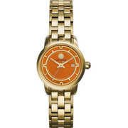 Tory Burch TRB1012 Women's Orange & Gold-Tone Watch