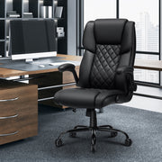 Hoffree Big and Tall Office Chair, Black
