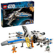 LEGO Star Wars New Republic X-Wing Starfighter Building Toy, 558 Pieces, Multicolor, 75460