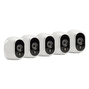 Netgear VMS3530-100NAS Arlo Wireless Security System with 5 Cameras, White