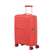American Tourister FastForward Small Expandable Carry-On Spinner Luggage, Radiant Orange, Hardside, TSA Lock, Dual Suspension Wheels, 155259-0595